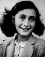 Anne Frank 1 Anne Frank, photographed in 1942 shortly before her 13th birthday